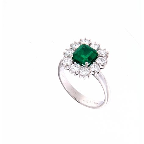 Ring Crivelli Woman SMERALDO in Gold Smeraldo 1.52 Ct 110-CONT SM 1.52 - 110-CONT SM 1.52